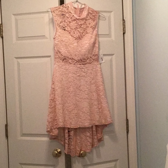 Junior B Darlin High and Low Party Dress - Picture 2 of 3